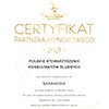 Certyfikat Partnera Hoonorowego
Polskiego Stowarzyszenia Konsultantów Ślubnych 2021