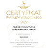 Certyfikat Partnera Hoonorowego
Polskiego Stowarzyszenia Konsultantów Ślubnych 2022